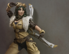 Aviator Irelia Cosplay 9