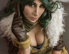 Aviator Irelia Cosplay 11